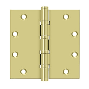 Deltana 5" x 5" Square Hinges, Ball Bearings