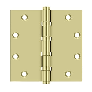 Deltana 5" x 5" Square Hinges, Ball Bearings