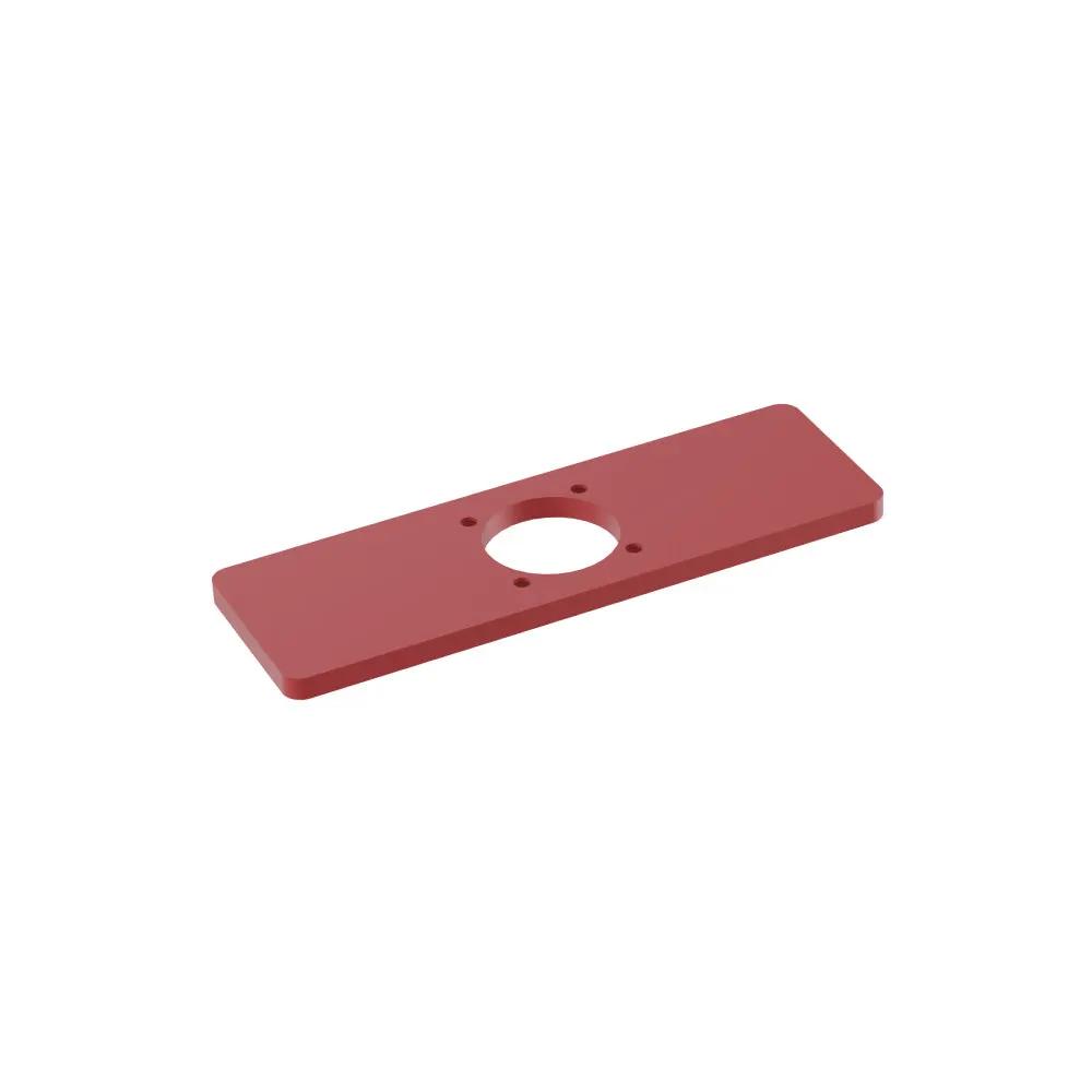 Flusso Serie 196 Base Plate - 4" Centerset to Single-Hole Faucet Conversion by Flusso