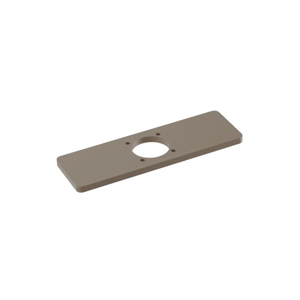 Flusso Serie 196 Base Plate - 4" Centerset to Single-Hole Faucet Conversion by Flusso