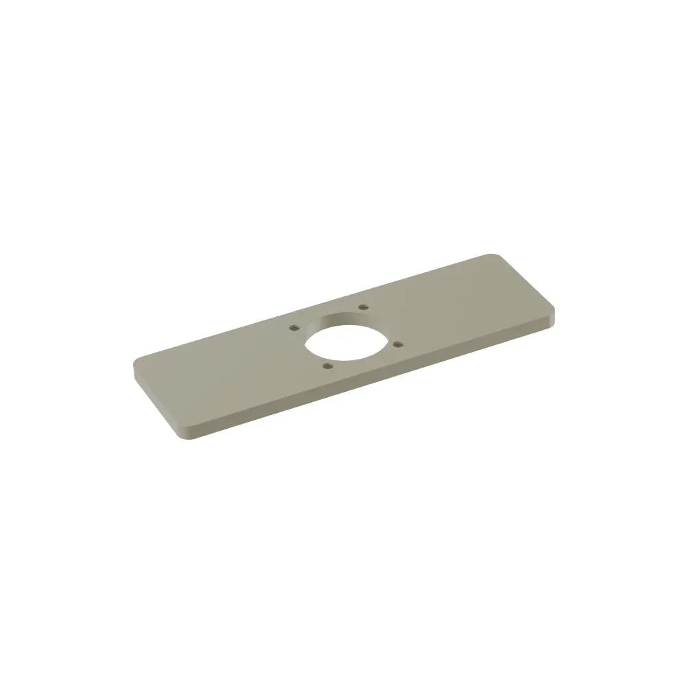 Flusso Serie 196 Base Plate - 4" Centerset to Single-Hole Faucet Conversion by Flusso