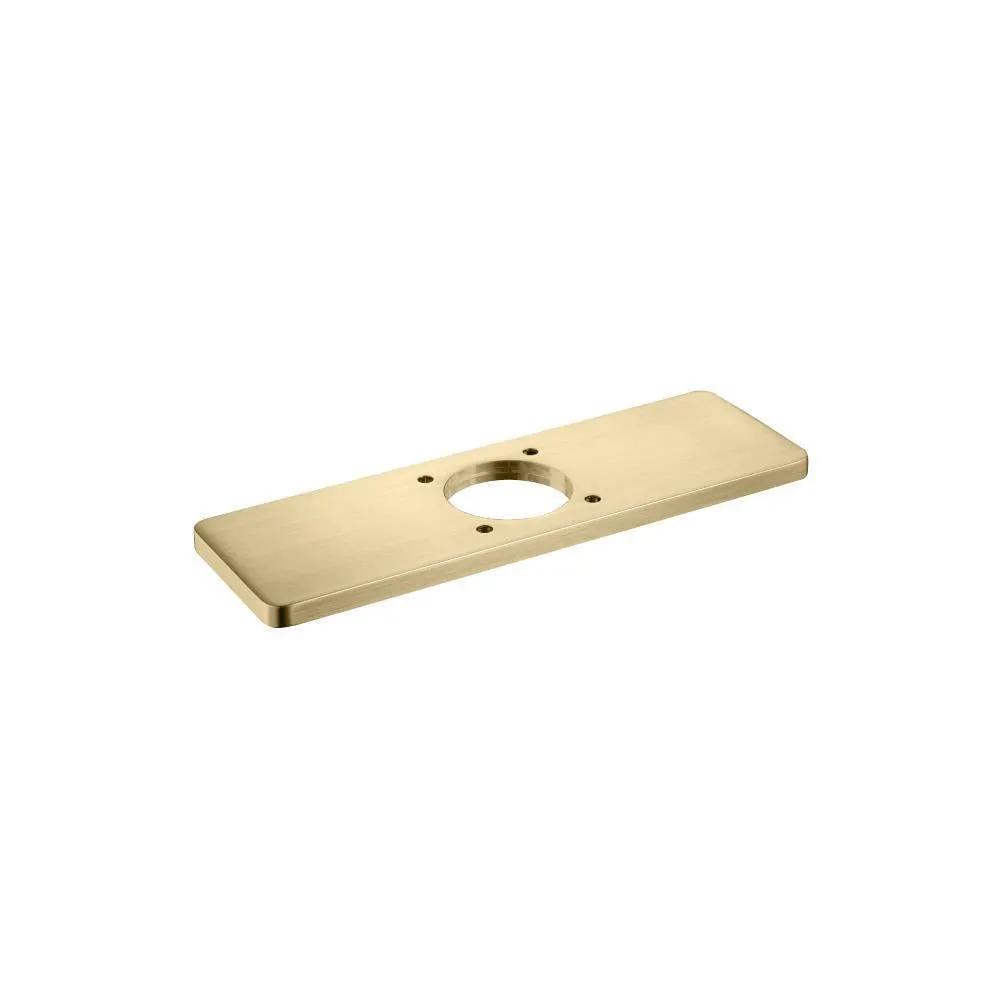 Flusso Serie 196 Base Plate - 4" Centerset to Single-Hole Faucet Conversion by Flusso