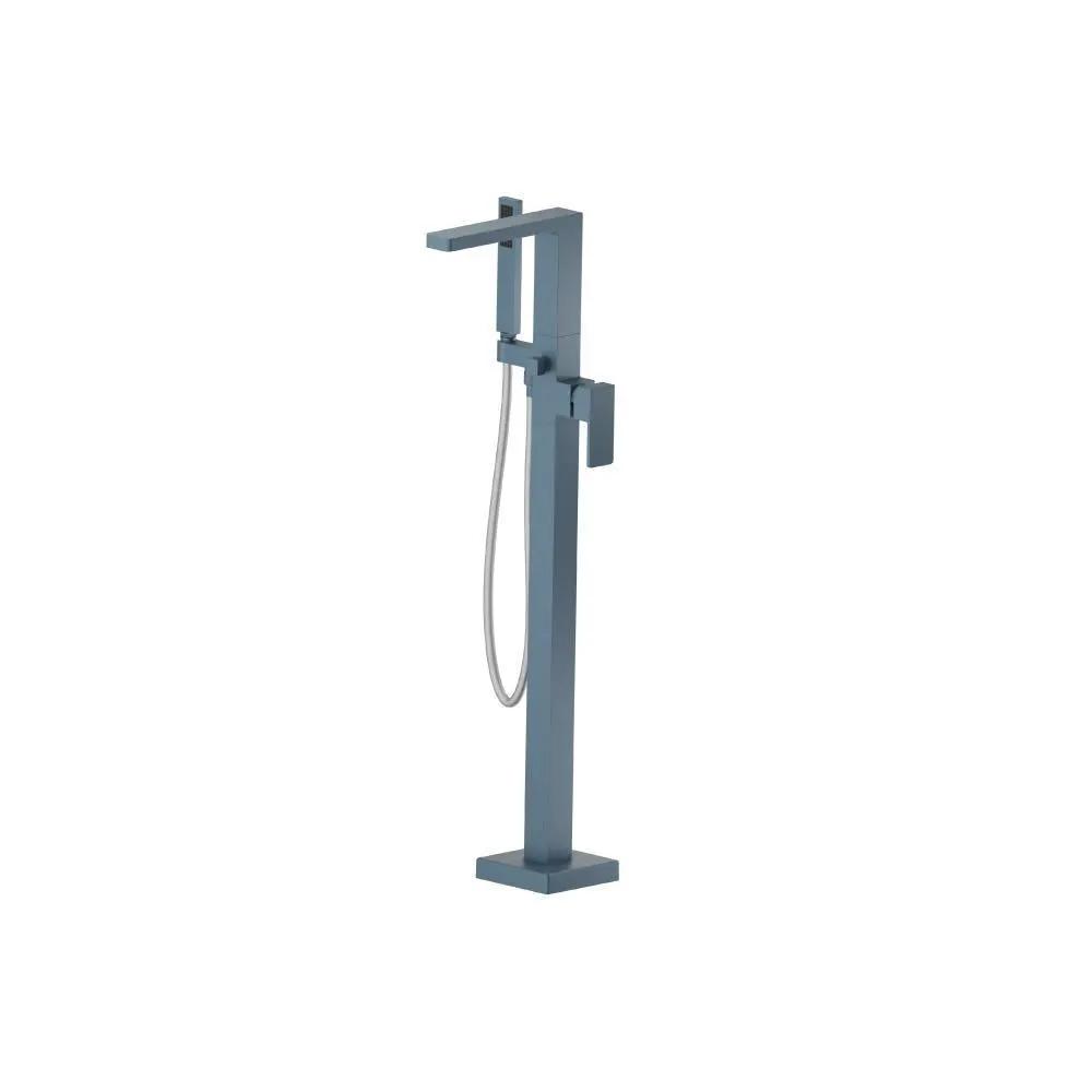 Flusso Serie 196 Freestanding Floor Mount Bathtub / Tub Filler with Hand Shower by Flusso