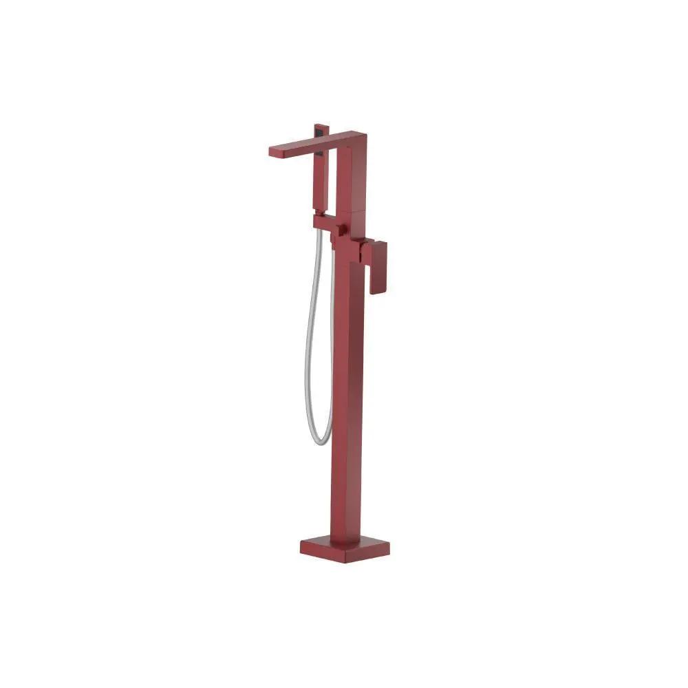 Flusso Serie 196 Freestanding Floor Mount Bathtub / Tub Filler with Hand Shower by Flusso