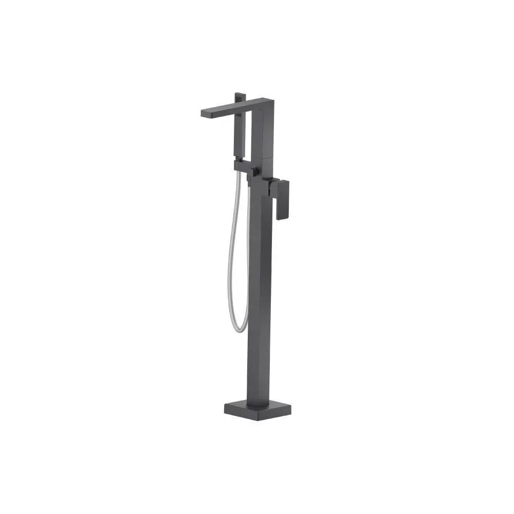 Flusso Serie 196 Freestanding Floor Mount Bathtub / Tub Filler with Hand Shower by Flusso