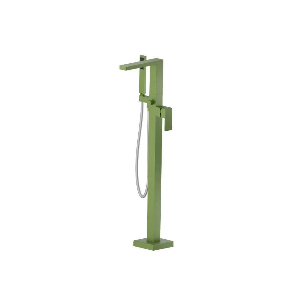 Flusso Serie 196 Freestanding Floor Mount Bathtub / Tub Filler with Hand Shower by Flusso