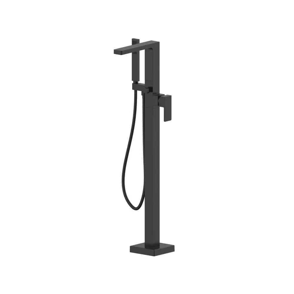 Flusso Serie 196 Freestanding Floor Mount Bathtub / Tub Filler with Hand Shower by Flusso
