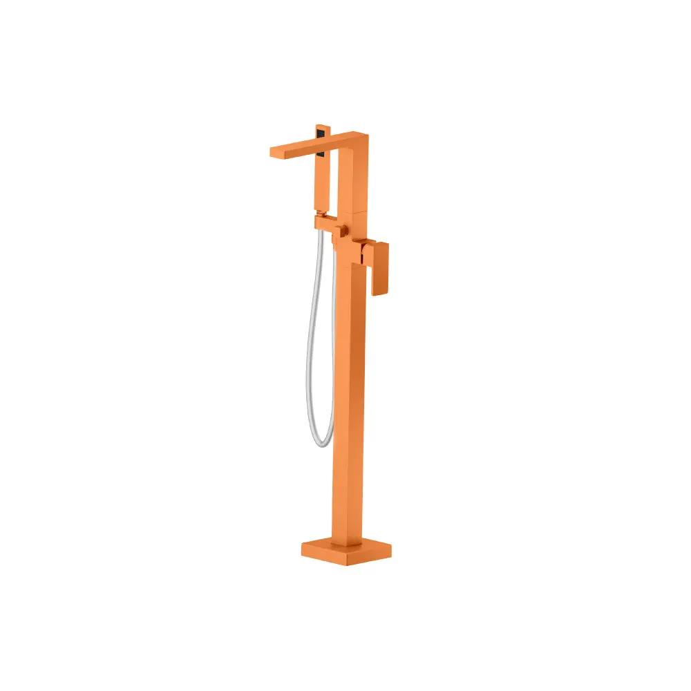 Flusso Serie 196 Freestanding Floor Mount Bathtub / Tub Filler with Hand Shower by Flusso
