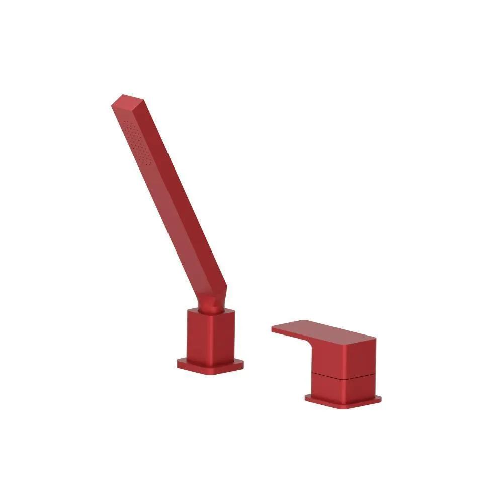 Flusso Serie 196 Deck Diverter with Holder and Hose by Flusso
