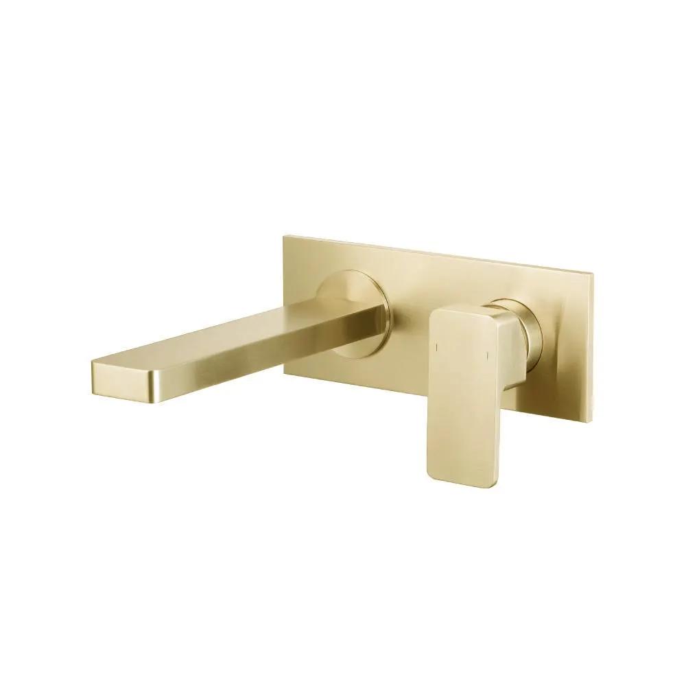 Flusso Serie 196 Single Handle Wall Mounted Bathroom Faucet by Flusso