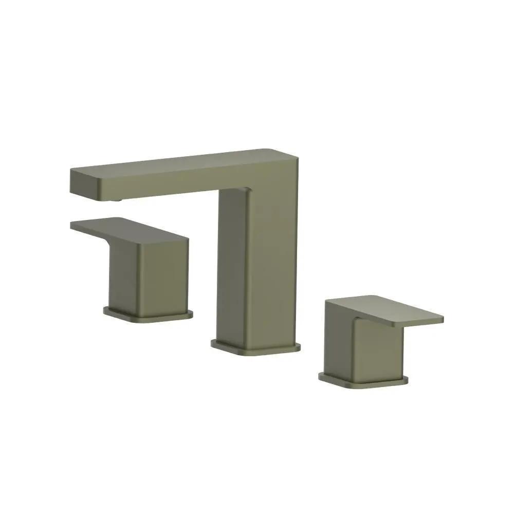 Flusso Serie 196 Three Hole 8" Widespread Two Handle Bathroom Faucet by Flusso