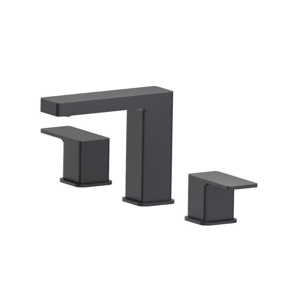 Flusso Serie 196 Three Hole 8" Widespread Two Handle Bathroom Faucet by Flusso