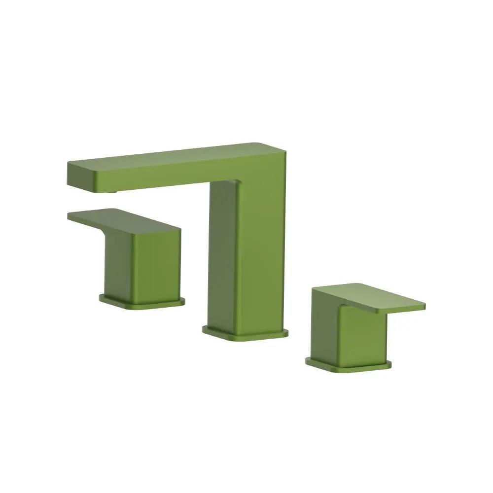 Flusso Serie 196 Three Hole 8" Widespread Two Handle Bathroom Faucet by Flusso