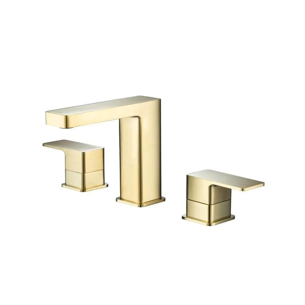 Flusso Serie 196 Three Hole 8" Widespread Two Handle Bathroom Faucet by Flusso
