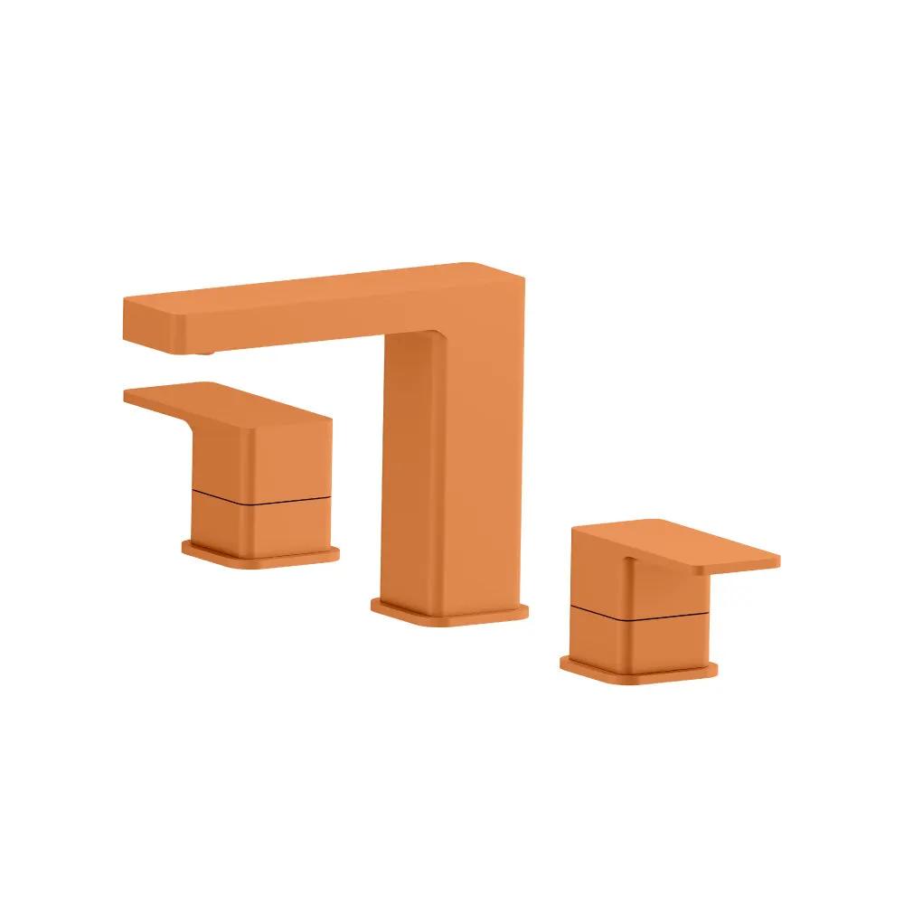 Flusso Serie 196 Three Hole 8" Widespread Two Handle Bathroom Faucet by Flusso