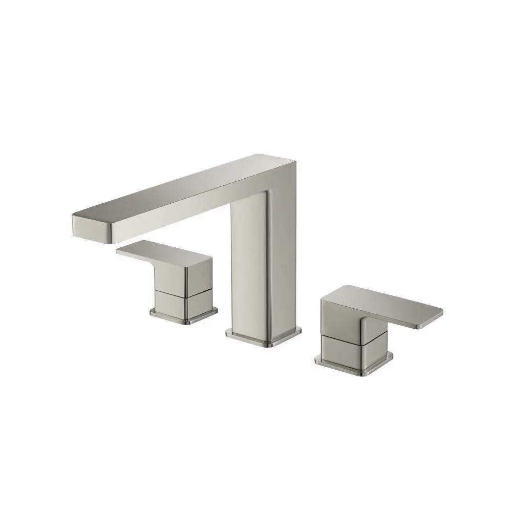 Flusso Serie 196 3 Hole Deck Mount Roman Tub Faucet by Flusso