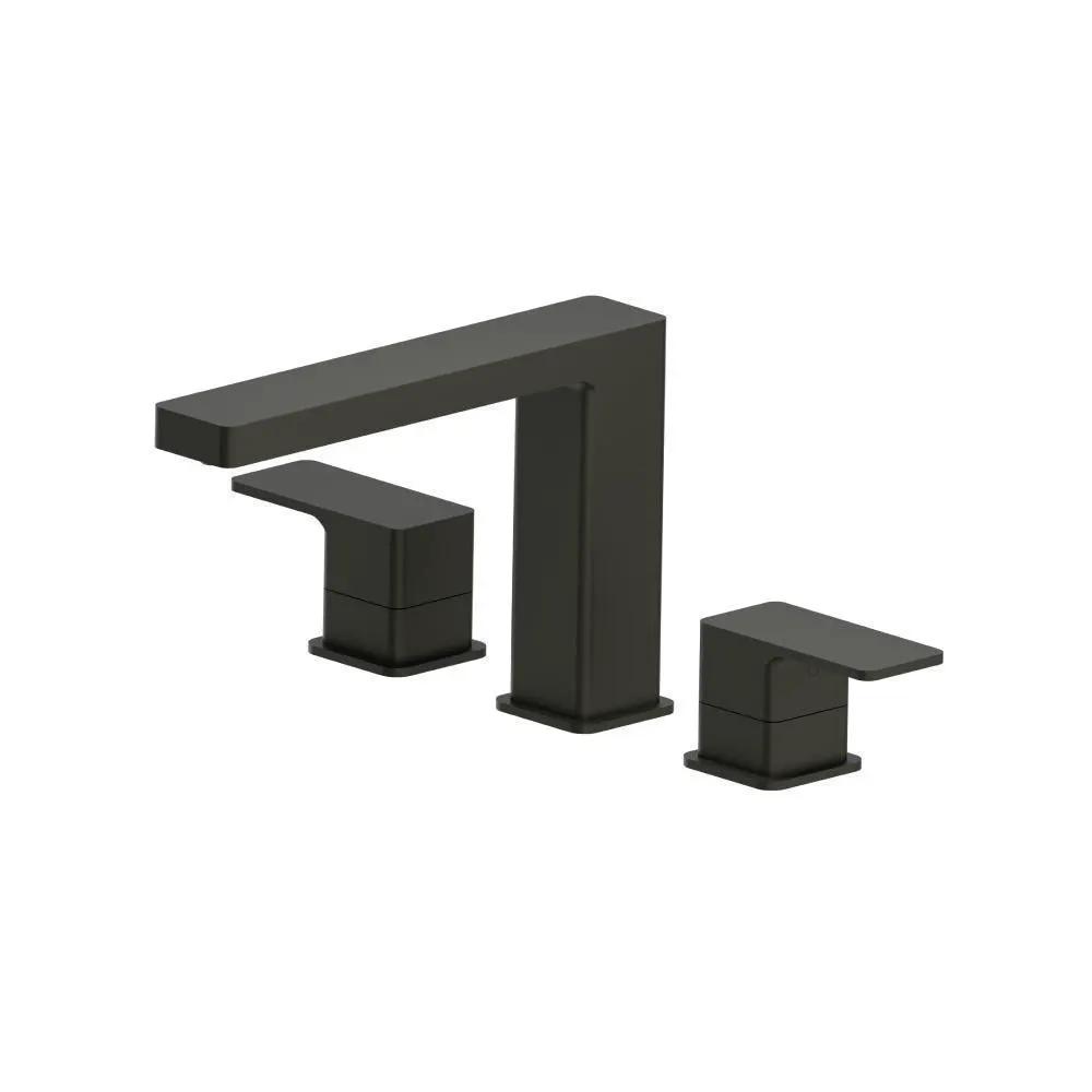 Flusso Serie 196 3 Hole Deck Mount Roman Tub Faucet by Flusso