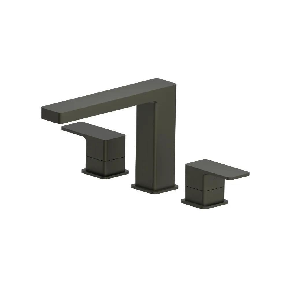 Flusso Serie 196 3 Hole Deck Mount Roman Tub Faucet by Flusso