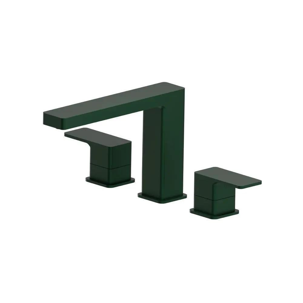 Flusso Serie 196 3 Hole Deck Mount Roman Tub Faucet by Flusso