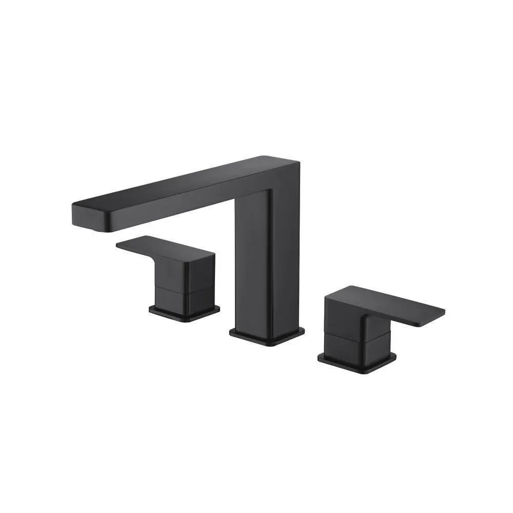 Flusso Serie 196 3 Hole Deck Mount Roman Tub Faucet by Flusso