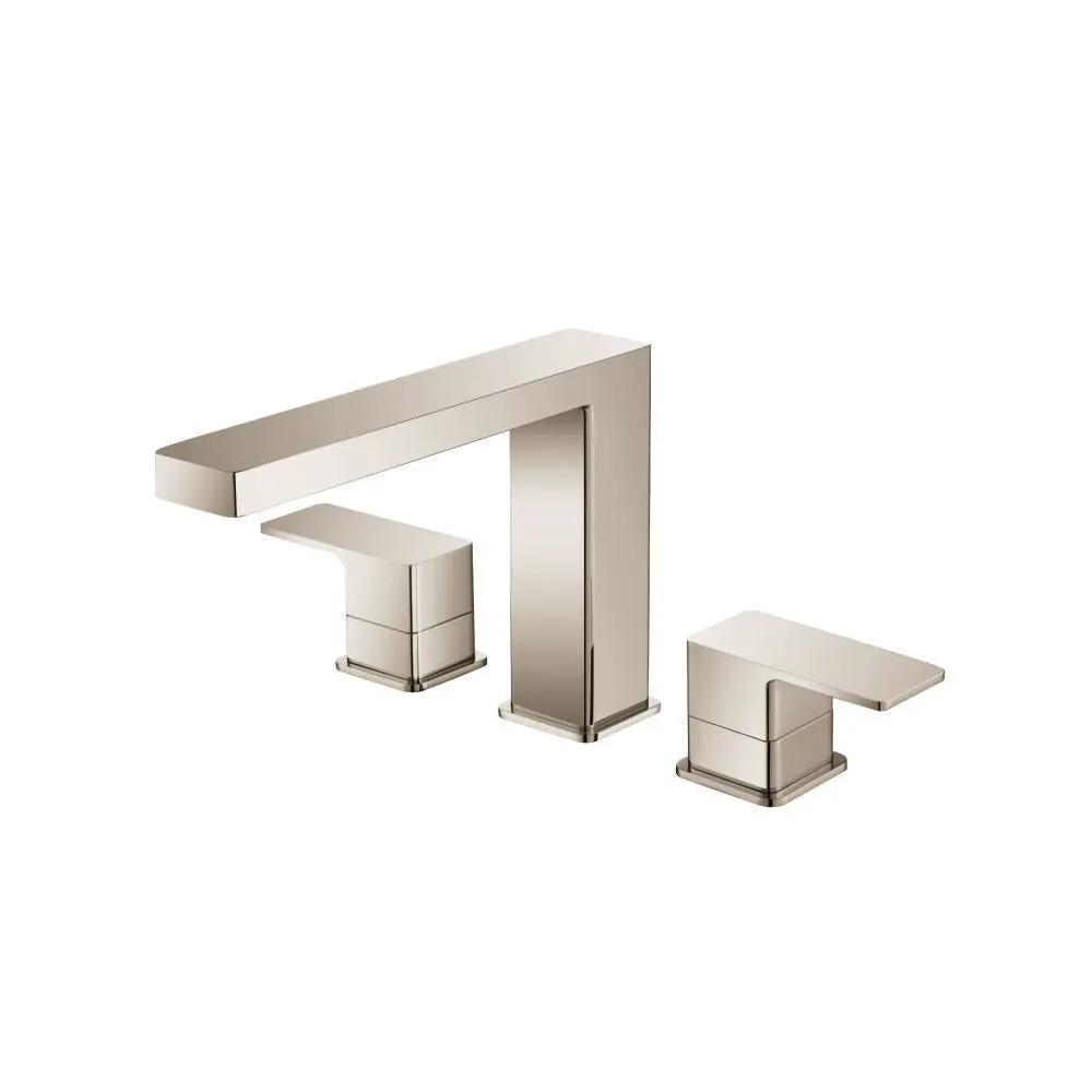 Flusso Serie 196 3 Hole Deck Mount Roman Tub Faucet by Flusso