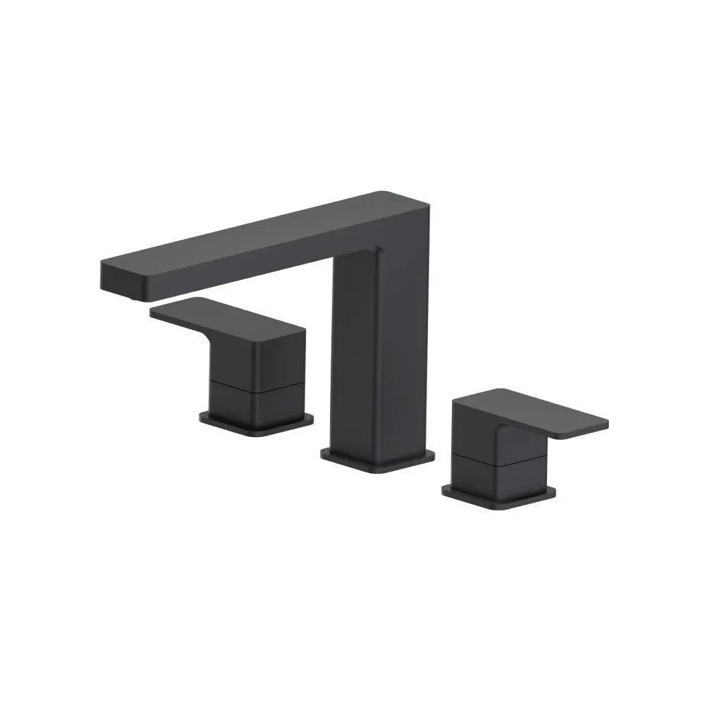 Flusso Serie 196 3 Hole Deck Mount Roman Tub Faucet by Flusso