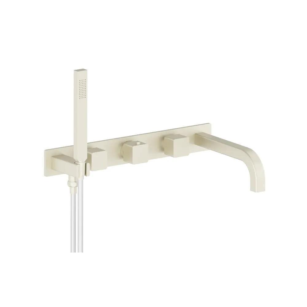 Flusso Serie 196 Wall Mount Tub Filler with Hand Shower by Flusso