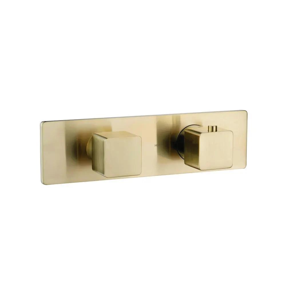 Flusso Serie 196 3/4" Horizontal Thermostatic Shower Valve / Trim - 1 Ouptut by Flusso