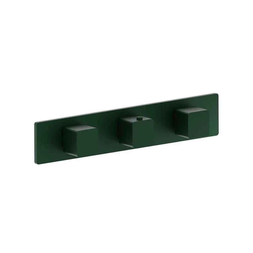 Flusso Serie 196 3/4" Horizontal Thermostatic Valve with 2 Volume Controls and Trim by Flusso