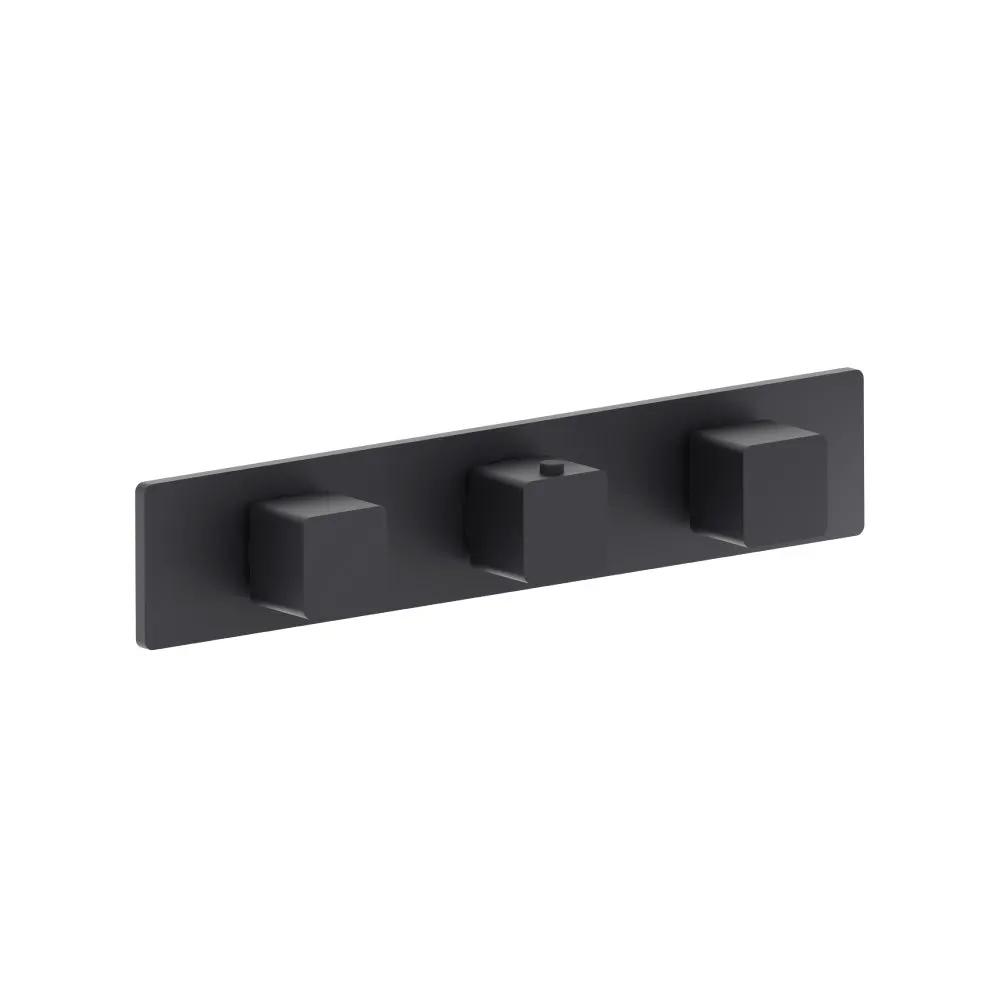 Flusso Serie 196 Trim for Horizontal Thermostatic Valve with 2 Volume Controls by Flusso
