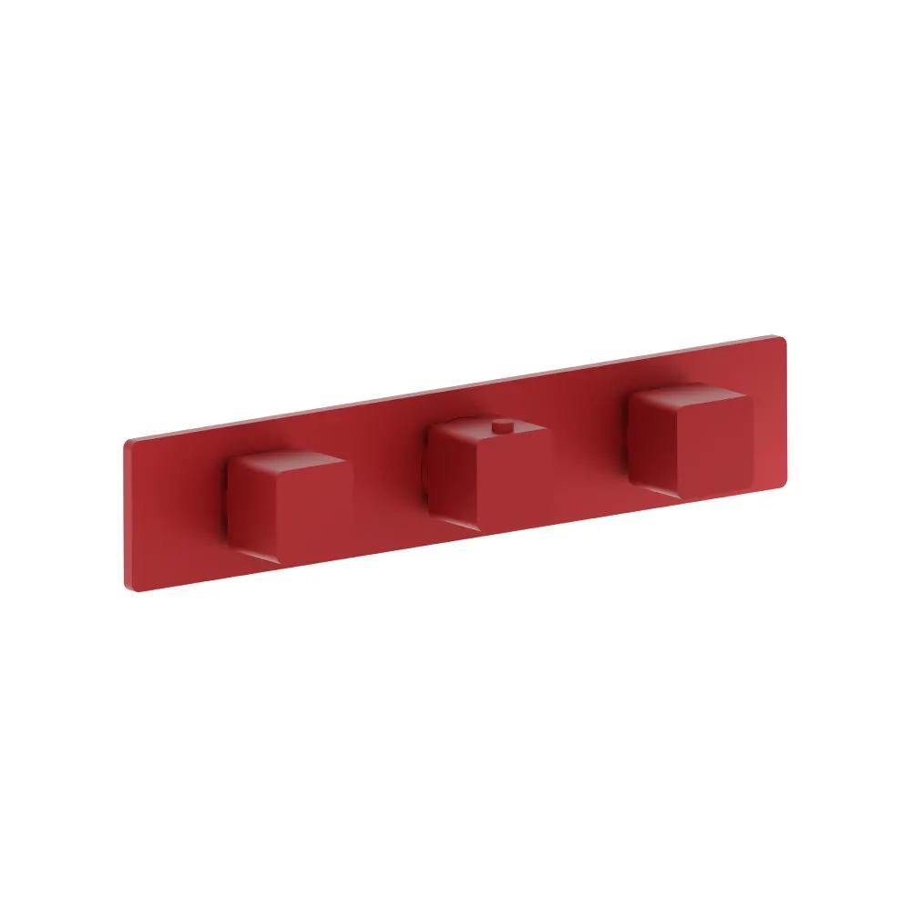 Flusso Serie 196 Trim for Horizontal Thermostatic Valve with 2 Volume Controls by Flusso