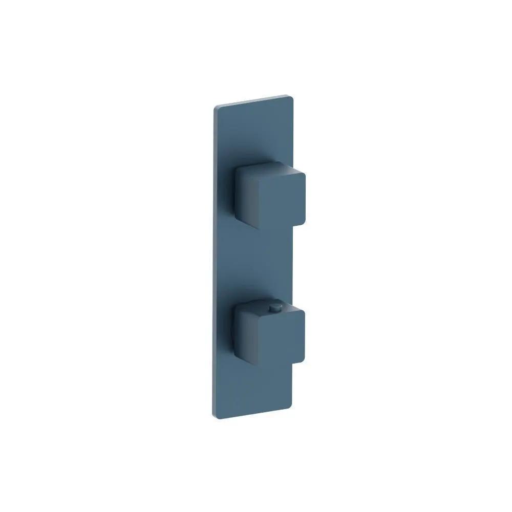 Flusso Serie 196 3/4" Horizontal Thermostatic Shower Valve and Trim - 1- Output by Flusso