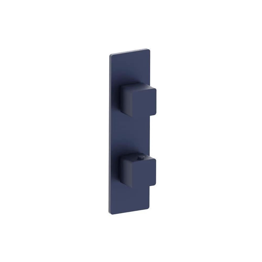 Flusso Serie 196 3/4" Horizontal Thermostatic Shower Valve and Trim - 1- Output by Flusso