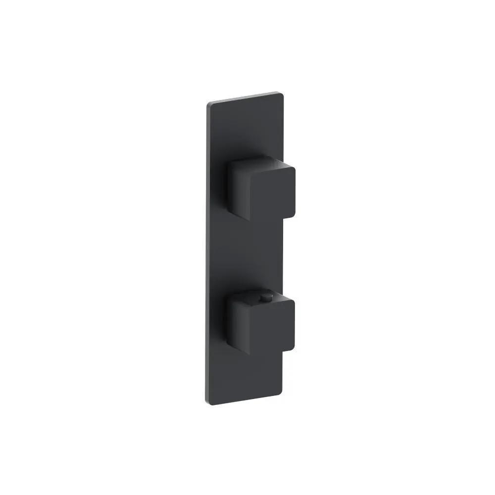 Flusso Serie 196 3/4" Horizontal Thermostatic Shower Valve and Trim - 1- Output by Flusso