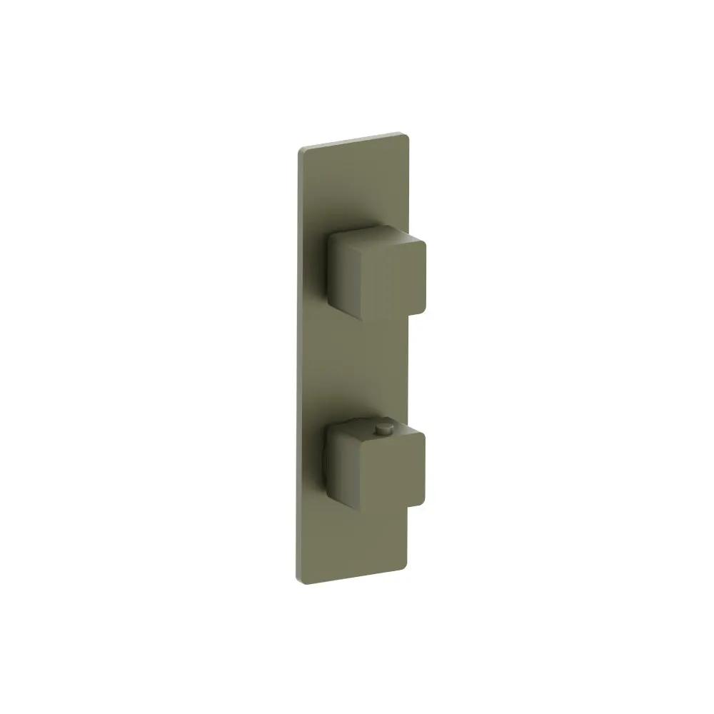 Flusso Serie 196 3/4" Thermostatic Shower Valve and Trim - 3-Output by Flusso