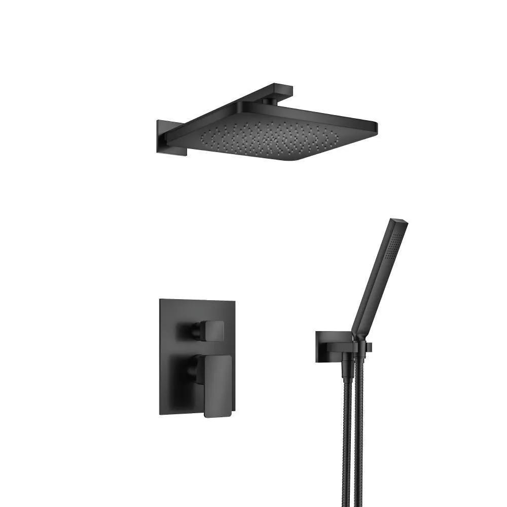 Flusso Serie 196 Two Output Shower Set with Shower Head and Hand Held by Flusso