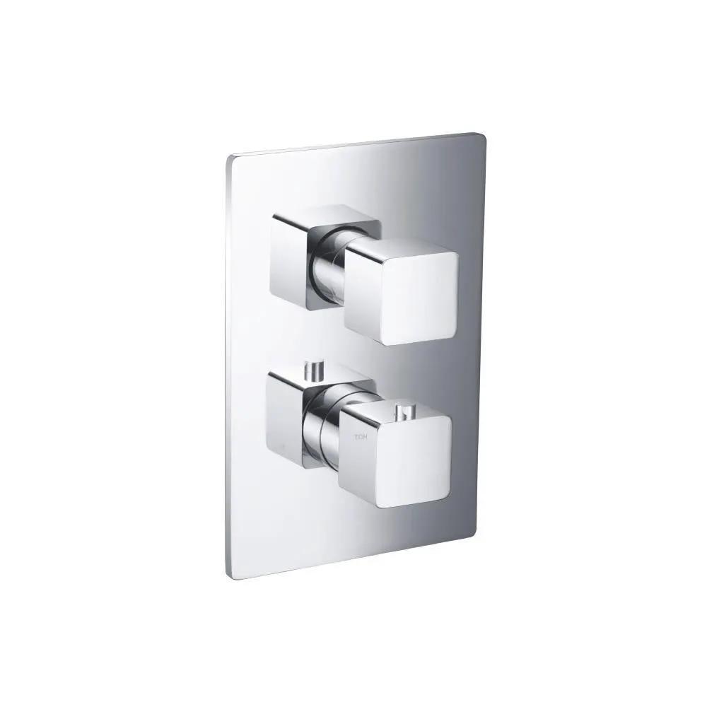 chrome thermostatic valve