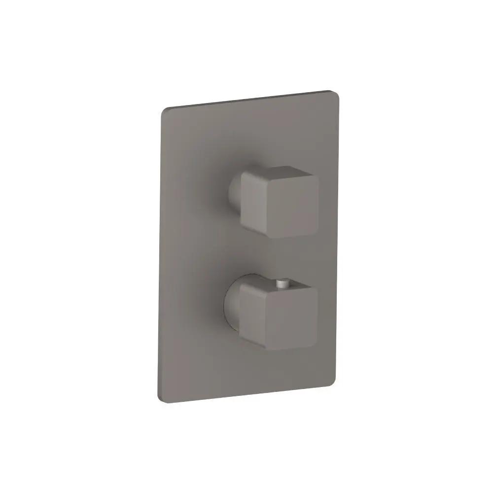 Flusso Serie 196 3/4" Thermostatic Shower Valve and Trim - 1 Output by Flusso