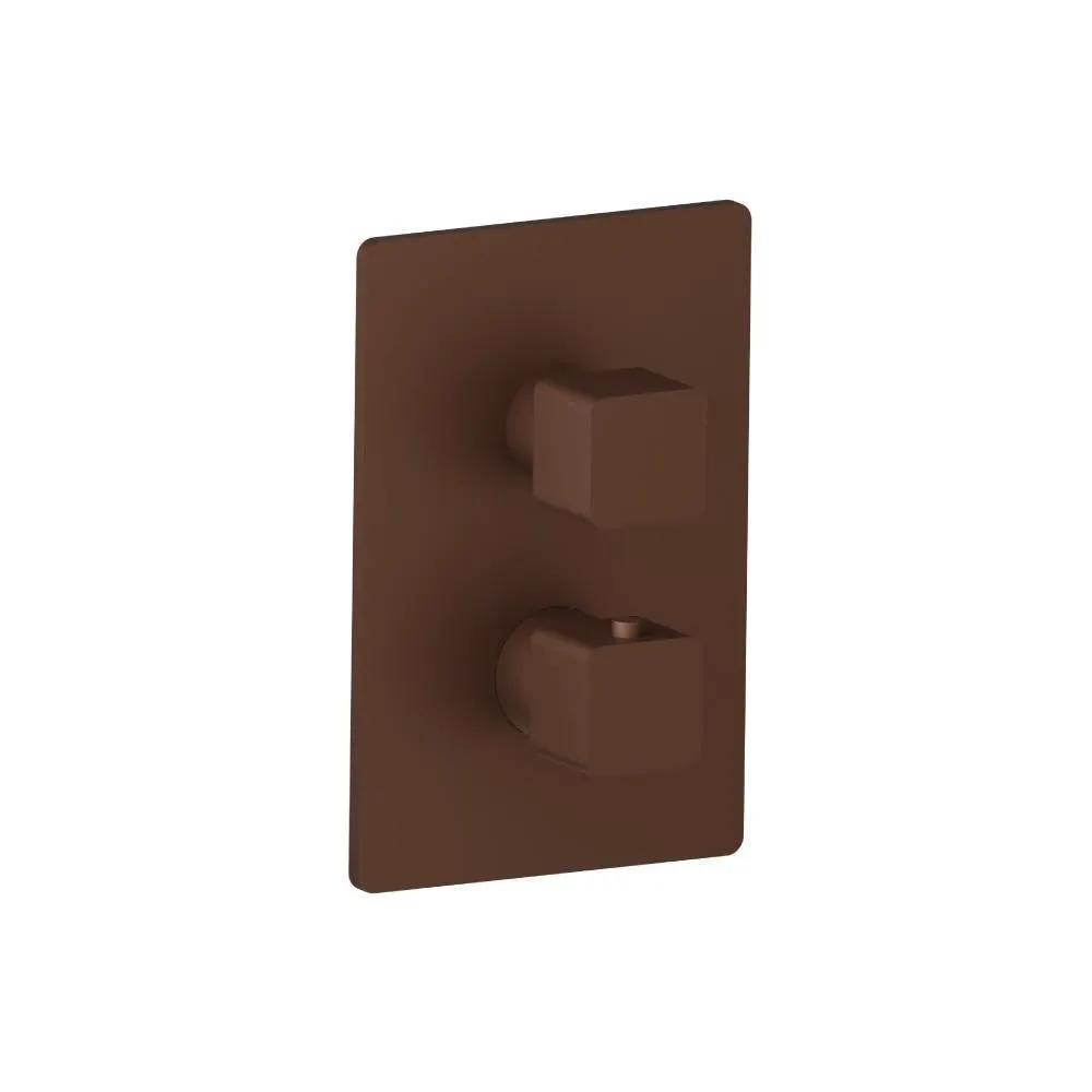 Flusso Serie 196 3/4" Thermostatic Shower Valve and Trim - 1 Output by Flusso