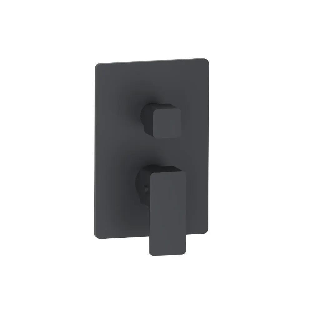 Flusso Serie 196 3/4" Thermostatic Shower Valve with Trim - 1 Output by Flusso