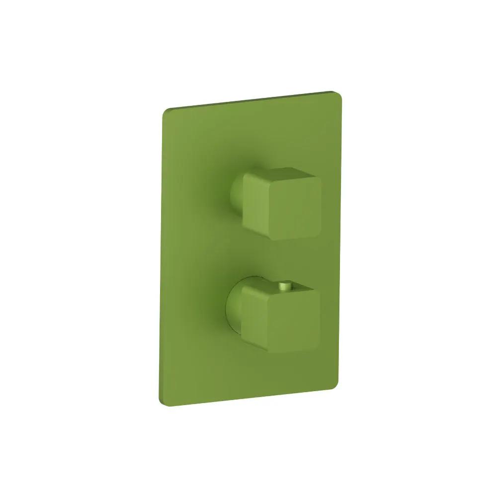 Flusso Serie 196 3/4" Thermostatic Valve and Trim - 3 Way Diverter - 3 Outputs by Flusso