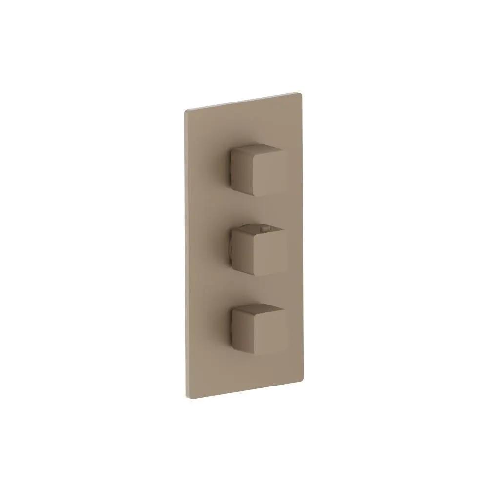 Flusso Serie 196 3/4" Thermostatic Valve and Trim - 2 Outputs by Flusso