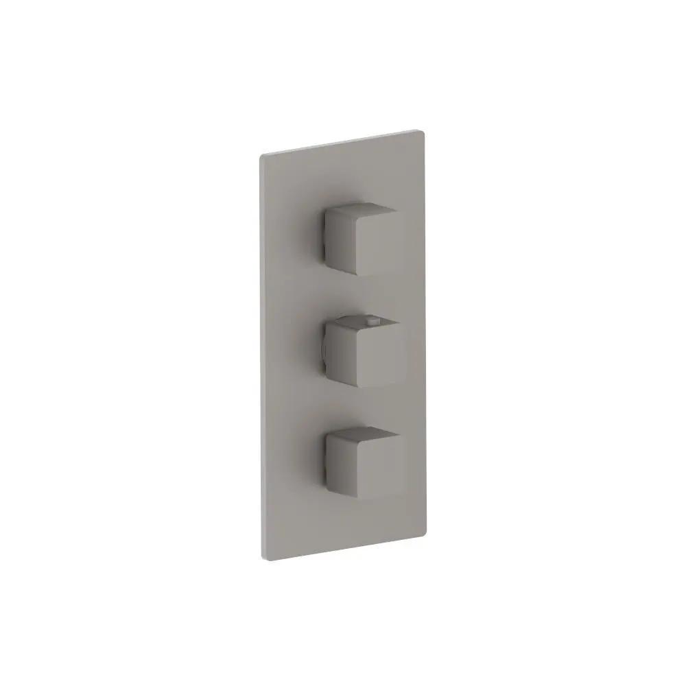 Flusso Serie 196 3/4" Thermostatic Valve and Trim - 2 Outputs by Flusso