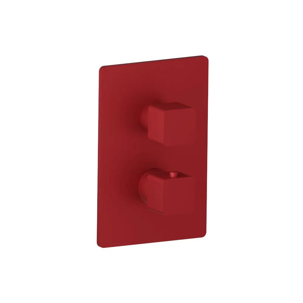 Flusso Serie 196 3/4 " Thermostatic Valve and Trim - with 2-Way Diverter - 2 Output by Flusso