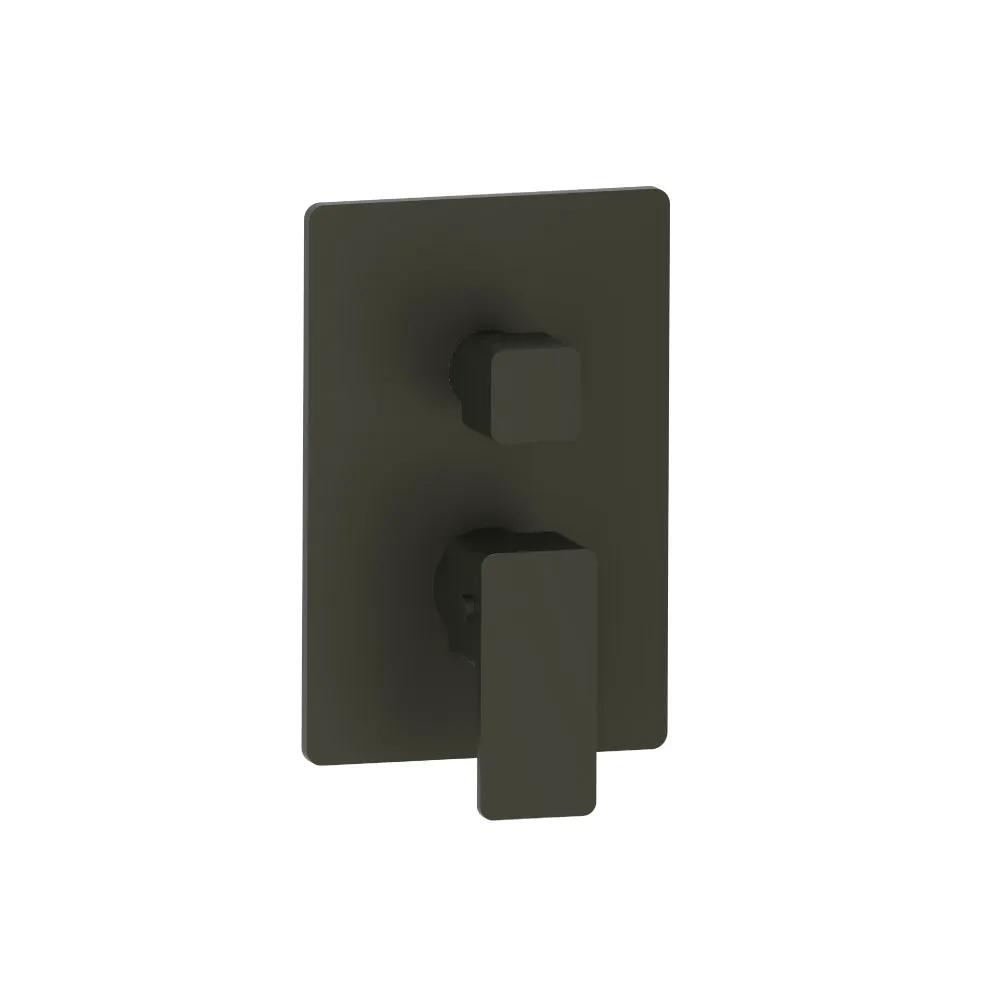 Flusso Serie 196 3/4 " Thermostatic Valve and Trim - with 2-Way Diverter - 2 Output by Flusso