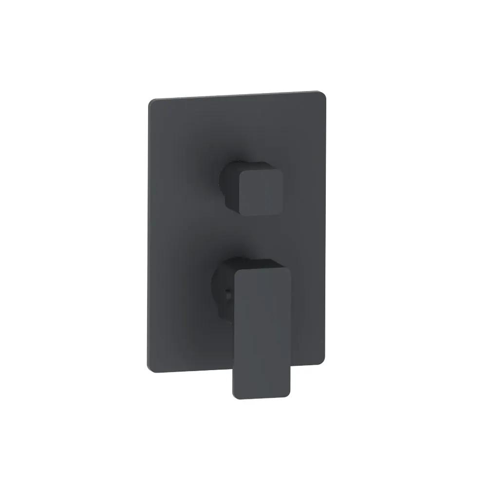 Flusso Serie 196 3/4 " Thermostatic Valve and Trim - with 2-Way Diverter - 2 Output by Flusso