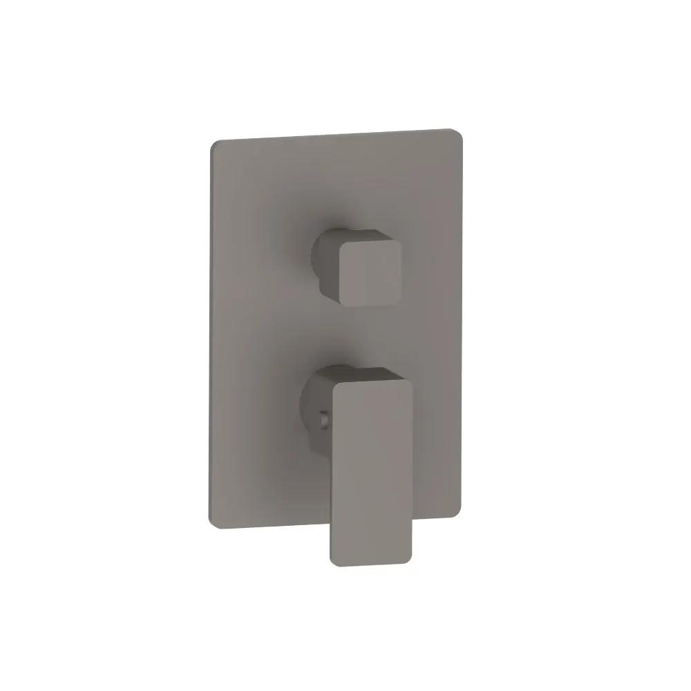 Flusso Serie 196 3/4 " Thermostatic Valve and Trim - with 2-Way Diverter - 2 Output by Flusso