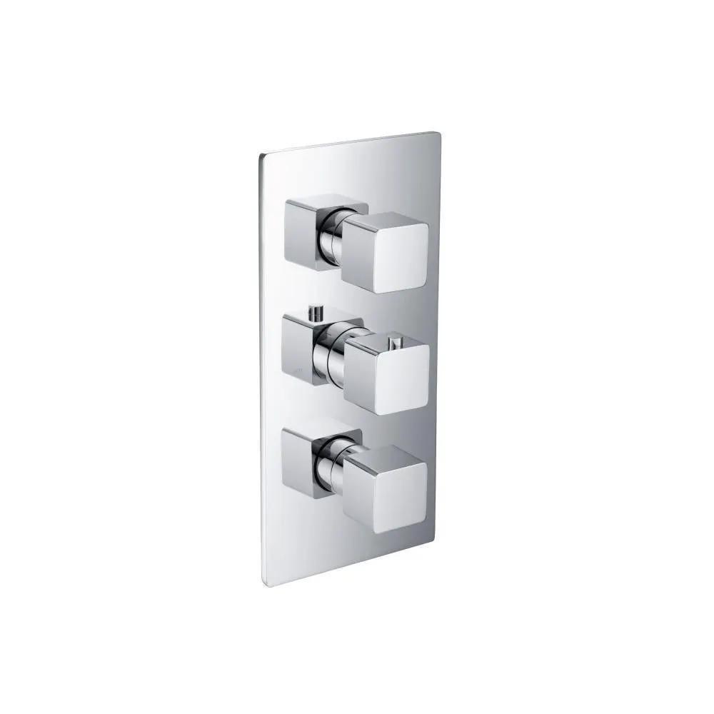 chrome thermostatic valve
