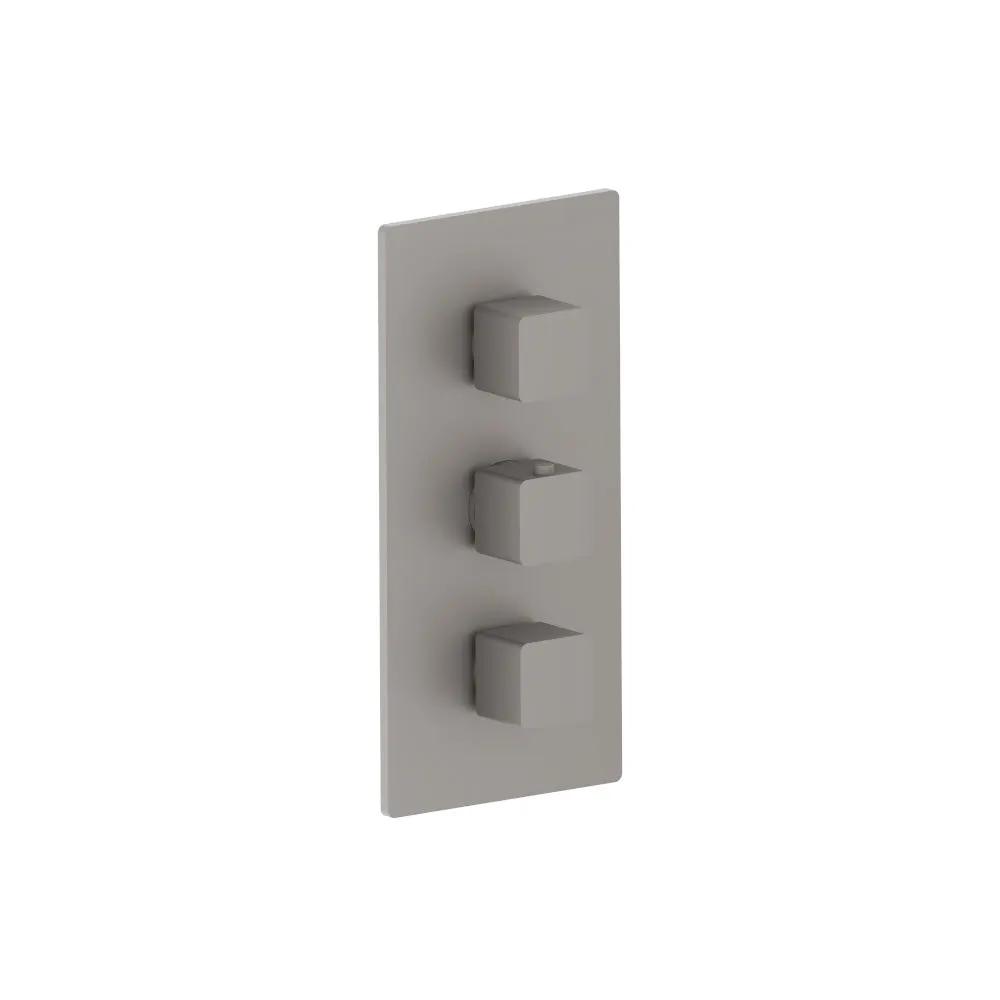 Flusso Serie 196 3/4" Thermostatic Valve with Trim - 3 Output by Flusso