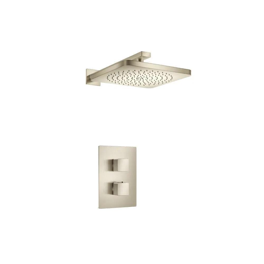 Flusso Serie 196 Single Output Shower Set with Shower Head and Arm by Flusso